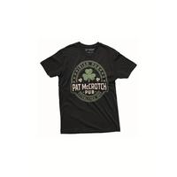 1pc Men’s Pat McCrotch Irish Pub Graphics Tee, 100% Cotton Fabric, Crew Neck, Short Sleeve, Regular Fit, Weekend Casual Wear, All-Season Casual Wear, 180gsm – Ideal for St. Patrick’s Day