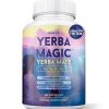 100% Yerba Mate Capsules – Clean Energy, Brain Fog Buster, and Gut Health | Yerba Magic Natural Caffeine with 30 Servings