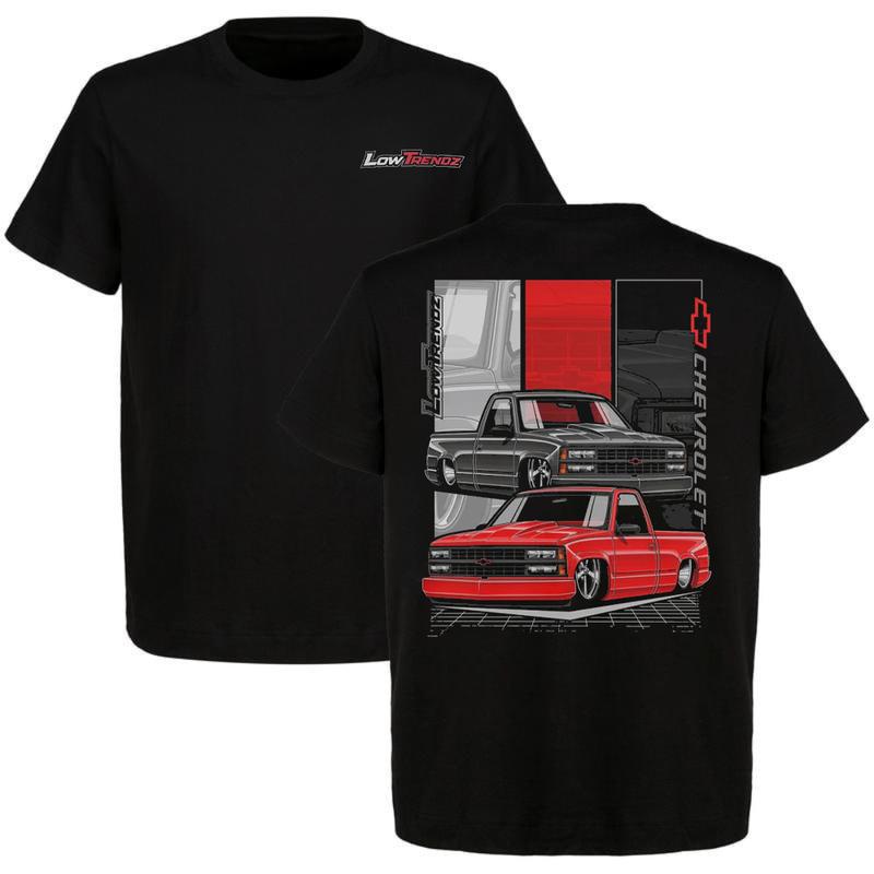 Low Trendz Classic OBS Chevrolet Trucks Tee,Car Lover Shirt, Racing Shirt,Speed, Style & Performance,Summer T-Shirt Menswear