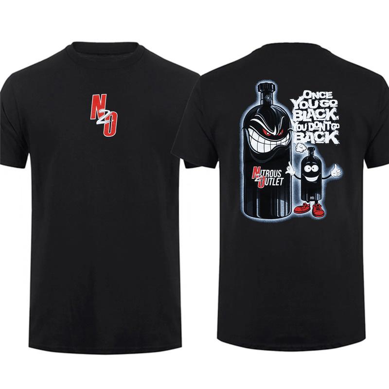 Nitrous Outlet T-shirt – Funny & Bold Nitrous Bottle Design for Car Enthusiasts,Speed, Style & Performance,Summer T-Shirt Menswear Car Parts Graphic