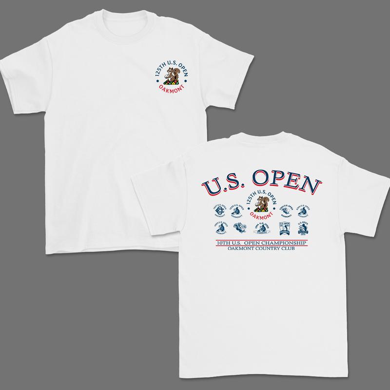 U.S. Open Oakmont Golf Shirt, For Men For Women, Vintage Unisex Cotton Apparel, Breathable Fabric Sports Top, Patriotic Style