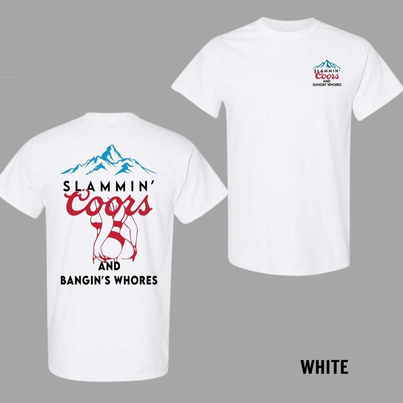 Slammin’ Coors T-Shirt, Bold Party Graphic Tee, Fun and Edgy Top for Adults, Unisex Shirt – LORI HYNES