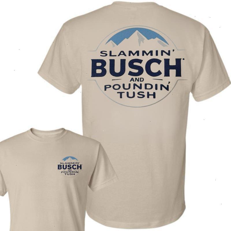 Slammin Busch And Poundin Tush Shirt, Funny Busch Light T-Shirt, Trending Hilarious Shirt, Unisext cotton T-shirt Classic Mensw – LORI HYNES