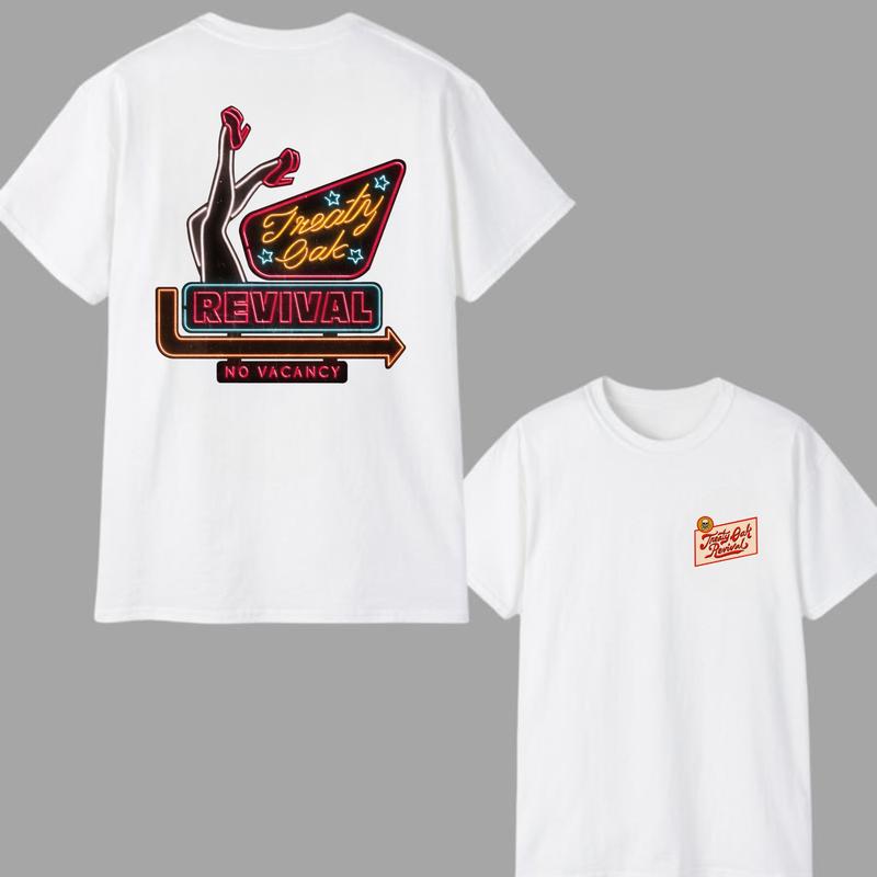 Treaty Oak Revival Tshirt Featuring Koe Wetzel Graphic – Country Music Fan Apparel, Streetwear, Tiktok Shop