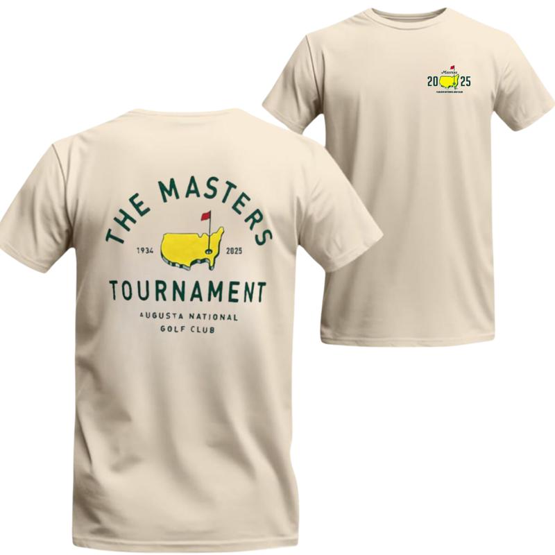 Masters Tournament 2025 T-Shirt – Classic Augusta National Golf Club Design, Stylish and Comfortable, Perfect for Golf Fans, High-Quality for Men and Women, tiktok shop Menswear Top