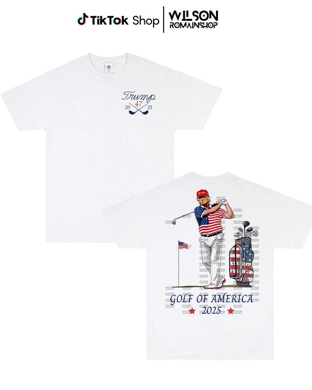 Trump Golf Of America 2025 Shirt For Men – For Women, Trump’s Love Of Golf Sweatshirt, Trump Gift Hoodie, Casual Cotton Top