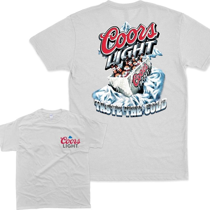 Chill in Style Coors Light T-Shirt, Trendy Apparel for Beer Enthusiasts, Gift for Men, for Women