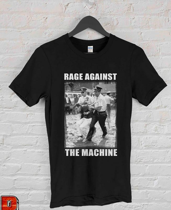 Bernie Sanders RATM Vintage Shirt Unisex Black White US Senator Democrat Politic 80s 90s vintage Shirt Gift Shirt