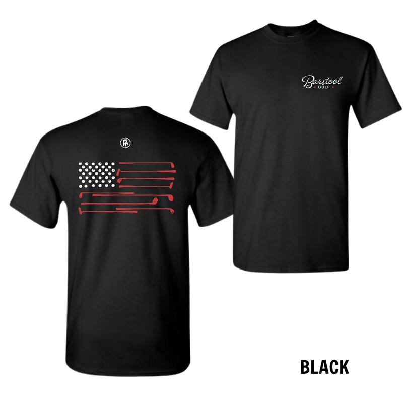 Barst00l Golfing Flag Vintage TShirt – Classic Retro Golf Tee for Men, Soft Cotton Casual Wear,Menswear Top