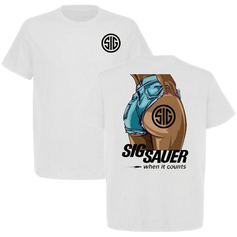 Sig Sauer Tactical Lifestyle T-Shirt ,Tactical Apparel ,Full Colour T-Shirt,Perfect for Fans Classic American Style,Gift For Dad