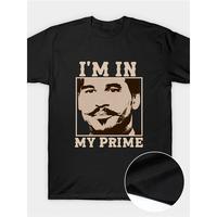 [220g Premium Vintage Print T-Shirt] Doc Holiday -I’M In My Prime.- Tombstone -Movie Vintage Print T-Shirt For Men And Boys – Premium Quality, Casual, Short Sleeve, Crew Neck, Comfortable, Classic Fit, Gifts – Summer Casual Street Wear Essential – 220g