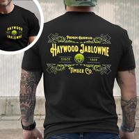 Haywood Jablowme Timber Co. T-Shirt – Funny Hardwood Lumber Tee, Vintage Style Southern Humor Shirt for Men, Premium Soft Cotton Gift