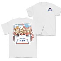 Dogs Beer Tees, 4th of July T-Shirt, Golden Retriever Graphic Tee, Perfect Beer And Dog TShirt For Men And Women, Casual Shortsleeve Summer Streetwear