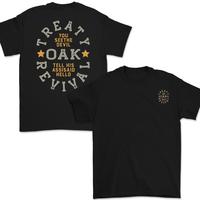 Oak Revival Treaty Casual T-Shirt, a meaningful gift for couples. Show your love of music, Casual Gift Graphic T-Shirt, For Menswear