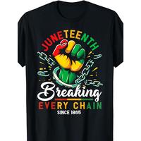 African American Pride Juneteenth T-Shirt – Unisex Design, Comfortable Cotton for All-Day Style