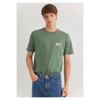 Logo Printed Green T-Shirt Regular Fit / Regular Fit0611714-71483 Vibe Graphic Oversized Loose Fit Round Neck Short Sleeve for adult and youth