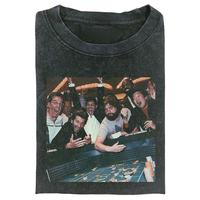 Comfort Colors Vintage The Hangover Playing Poker Crewneck T-shirt, Funny The Hangover Movie Tee Gift For Boyfriend Menswear Top Streetwear