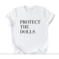 Protect The Dolls Shirt, Feminist Shirt, Human Rights Tee, Gender Equality Top T-Shirt Gift, Trans Rights Transgender Pride Sweatshirt, Cotton Casual