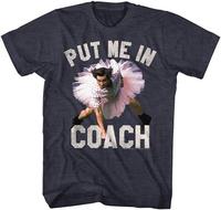 Ace Ventura Pet Detective Put Me In Coach Navy Heather Tshirt, , For Men Women