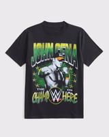 John Cena The Champ Here Cotton T-Shirt Graphic For Men Unisex Menswear Crewneck Streetwear Top Softstyle Oversized Outfits