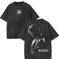 1917 The Winter Soldier Lightweight Acid Washed Tee, Vintage Bucky Barnes Shirt, Retro 90s Unisex Cotton T-shirt, Bootleg Movie Tee, Men Gifts