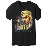 100% cotton heavy weightTuskegee Airman Tribute for Future Pilots Black History Premium 312497 Funny Men’S Short Sleeve TShirt Black AM Casual Fabric marcus shirts black pro club fit shirt medium mandarincollarlinenshirt