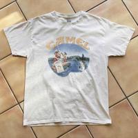 Camel Smoking Joe Fly Fishing White Tee, Vintage Promo Tee From The 90s Y2k Era Classic T-Shirt Unisex
