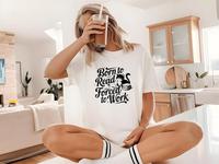 Born To Read Shirt: Funny Reader, Spicy Books, Aesthetic Tee