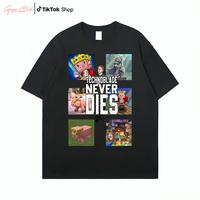 Legend TECHNOOBLLADE Never Diee Vintage Tee, Boys’ Cotton Shirt, Trending unisex shirt sweatshirt hoodie Womenswear