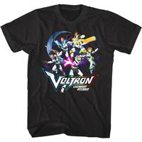 Voltron Legendary Defender in Space T-Shirt, Graphic TV Tee T-Shirt s