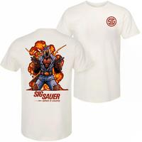 2025 Sig Sauer Eagle Fury T-shirt, Unisex Short Sleeve Casual 100% Cotton, Made in USA