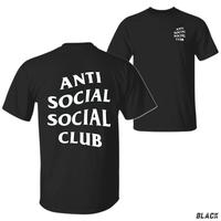 Anti Social Social Club T-Shirt – Simple and Powerful Design with Anti Social Social Club Logo, Perfect for Fans of Minimalist Fashion and Bold Statements, Unisex T-Shirt, Menswear Tops. Tshirt Streetwear