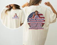 Joe dirt 2 sides ver2 T-shirt, Joe dirt Funny 4th of July Shirt 4th of July Sweatshirt Hoodie