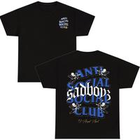 Sad Boyz Junior H x Anti Social Social Club Tee, Anti Social Club x Junior H, Sad Boyz Shirt, Gift For Fan, Top Womens Menswear, Full Size, Casual