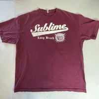 Sublime Long Beach Vintage Burgundy Tee Shirt 90’s Y2k Alstyle, shirt crewneck vintage graphic tees