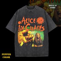 Vintage Hot Alice In Chains Band Member Men S-5XL Tee Unisex Shirt, Retro Alice In Chains Tee Gift, Gift For Her, Music Tour Shirt,graphic teegraphic tee