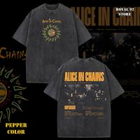 Vintage Album Alice In Chains Band Member Men S-5XL Tee Unisex Shirt Gift For Her, Music Tour Shirt,graphic tee
