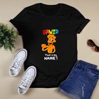 Jackie’s Box David That Is My Name Unisex T-Shirts Casual Cotton