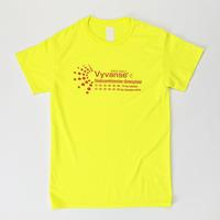 Vyvanse Lisdexamfetamine Dimesylate graphic on Neon High Visibility T-shirt