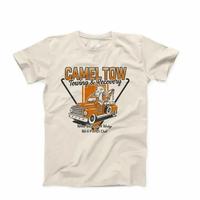 CAMEL TOW T-SHIRT, FUNNY GIFT FOR MEN AND WOMEN, CASUAL COTTON TEE FOR DAILY WEAR, HUMOROUS GRAPHIC DESIGN, UNISEX SHORT SLEEVE TOP