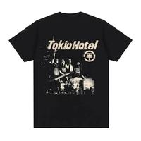 Rock Band Tokio Hotel Kaulitz Print T-Shirt Cotton T-Shirt Trend Short Sleeve Tee Men Women Hip Hop Streetwear T-Shirt Clothing Top Womenswear