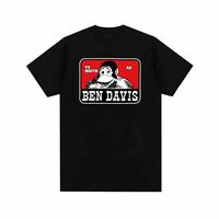 [Vintage 90s BEN DAVIS Tee] BEN DAVIS Vintage 90s Rare Tee Shirt – Black Short Sleeve Brand Top – Male Casual Style T-Shirt