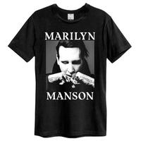 Marilyn Manson Fists | Marilyn Manson All T-Shirts Top Menswear Underwear Streetwear Round Neck Crewneck