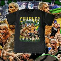 Charles Oliveira Vintage Graphic T-Shirt – High Quality Custom Design UFC Fan Tee – Do Bronxs Boxing Inspired Short Sleeve Top – Unisex Gift for Fans Men Gifts boyfriend shirt