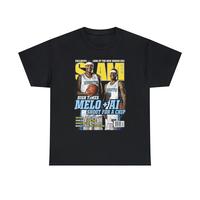 Carmelo Anthony Allen Iverson Denver Nuggets SLAM magazine t-shirt
