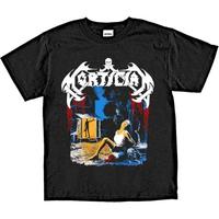 Mortician Chainsaw Dismemberment T Shirt Death Metal Vintage Slam Devourment Y2K