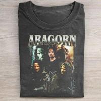Aragorn T-Shirt – Lord of the Rings Graphic Tee – Strider Ranger of the North Shirt – Middle Earth King of Arnor Menswear Streetwear
