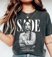 Retro Graphic Sade T-Shirt,Sade Pop Music Fan Shirt,Classic R&B Pop Music Concert Tour Tee,Rap Hip Hop Merch,Unisex Streetwear,Trending Summer Outfits