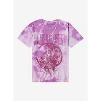 New, Sleep Token Take Me Back To Eden Moon Tie-Dye Girls T-Shirt, Casual Crew Neck, Graphic Tee Clothes Comfort