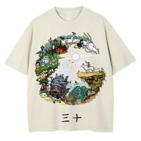 Studio Ghibli Shirt, Anime Shirt, Vintage Tee
